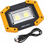 REXANT 75-1700 Фонарь прожекторный NEW AGE, трехрежимный, в противоударном корпусе, с функцией Power bank REXANT