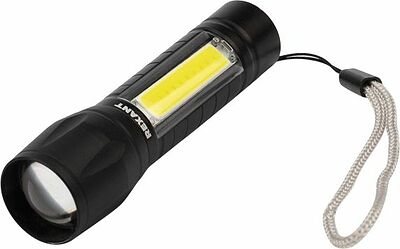 REXANT 75-714 Фонарь универсальный, трехрежимный, в алюминиевом корпусе, компактный, со встроенным аккумулятором, USB кабель в комплекте REXANT