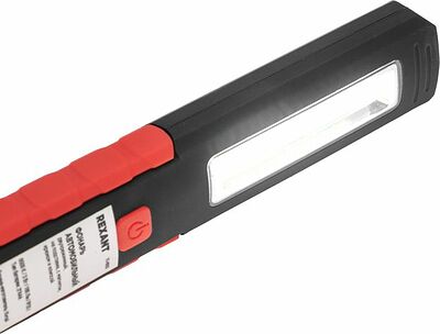 REXANT 75-8002 Фонарь автомобильный, двухрежимный, на подставке, с магнитом, крюком и клипсой REXANT
