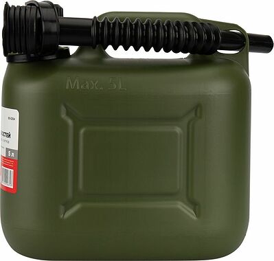 REXANT 80-0204 Канистра для ГСМ и технических жидкостей, вертикальная, 5л, пластиковая, усиленная REXANT