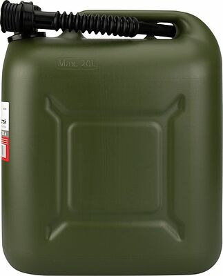 REXANT 80-0206 Канистра для ГСМ и технических жидкостей, вертикальная, 20л, пластиковая, усиленная REXANT