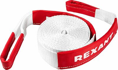 REXANT 80-0238 Трос динамический (стропа) 5т, 6м, в чехле REXANT