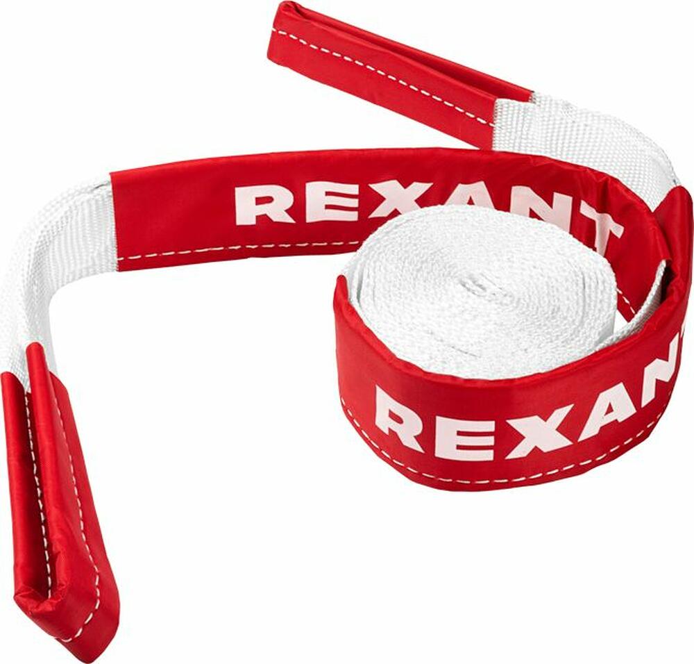 REXANT 80-0240 Трос динамический (стропа) 10т, 9м, в чехле REXANT