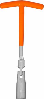 REXANT 80-0726 Ключ свечной Т-образный с карданным шарниром, 16х250мм REXANT