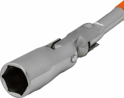 REXANT 80-0727 Ключ свечной Т-образный с карданным шарниром, 21х250мм REXANT
