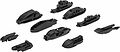 REXANT 80-0920 Щетка стеклоочистителя бескаркасная Multi Clamp, 330мм REXANT