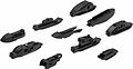 REXANT 80-0925 Щетка стеклоочистителя бескаркасная Multi Clamp, 530мм REXANT