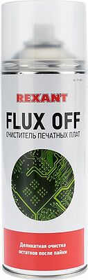 REXANT 85-0003 Очиститель печатных плат FLUX OFF, 520 мл (400мл), аэрозоль REXANT