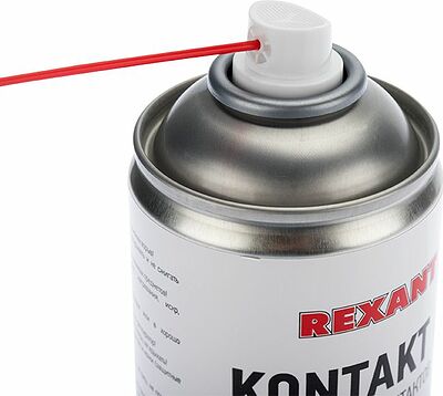 REXANT 85-0007 Смазка контактов KONTAKT 61, 520мл (400мл), аэрозоль REXANT
