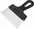 REXANT 89-0221 Шпатель фасадный REXANT 150 мм зуб 6х6 нержавеющая сталь, пластмассовая ручка REXANT 89-0221 Шпатель фасадный REXANT 150 мм зуб 6х6 нержавеющая сталь, пластмассовая ручка