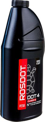 ROSDOT Тормозная жидкость ROSDOT 6 ADVANCED ABS FORMULA фл.пэ 910г. (430140002)
