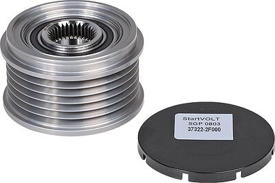 STARTVOLT SGP 0803 шкив генератора с обгонной муфтой для Kia Sorento III, Hyundai Santa Fe III 2.2 CRDi