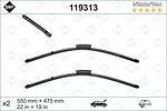 SWF 119313 комплект бескаркасных щёток 550 и 475 мм для Renault Logan, Sandero, Dacia Duster