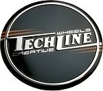 Tech Line TL Стикер (44,5мм) черный с логотипом TL OGS126925