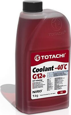 TOTACHI NIRO Coolant -40 °C G12+ Антифриз красный, 1 кг