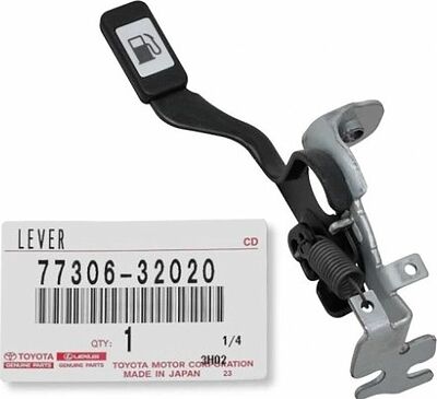Toyota 77306-32020 рычаг открывания лючка бензобака RAV4, Camry