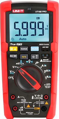 UNI-T 13-0089 Мультиметр профессиональный UNI-T UT18B PRO