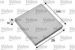 Valeo 698861 фильтр салона противопылевой BMW Z4 E85, E86, E89, i8 (64 31 9 195 193)