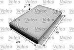Valeo 715601 фильтр салона противопылевой Mercedes Sprinter 906, VW Crafter (A 906 830 02 18)