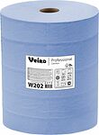 Veiro Professional W202 протирочная бумага двухслойная, рулон 1000 листов 33×35 см, голубая