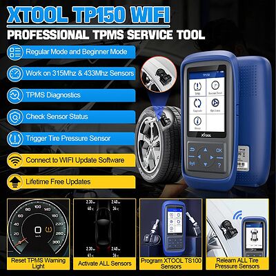 Xtool Датчик давления в шинах TP150 Устройство для диагностики ALL237670
