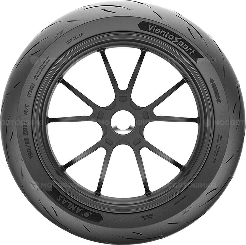 Side view  Anlas Viento Sport 190/55 ZR17 75W (Задняя)