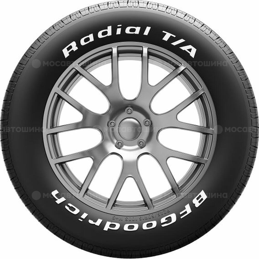 Side view BFGoodrich Radial T/A 155/80 R15 83S 