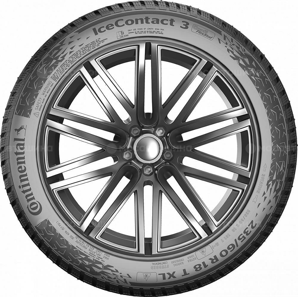 Вид сбоку Continental ContiIceContact 3 285/45 R21 113T