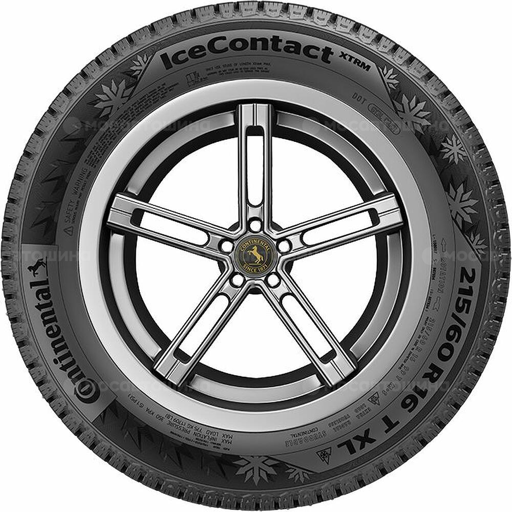 Side view Continental ContiIceContact XTRM 185/60 R15 88T