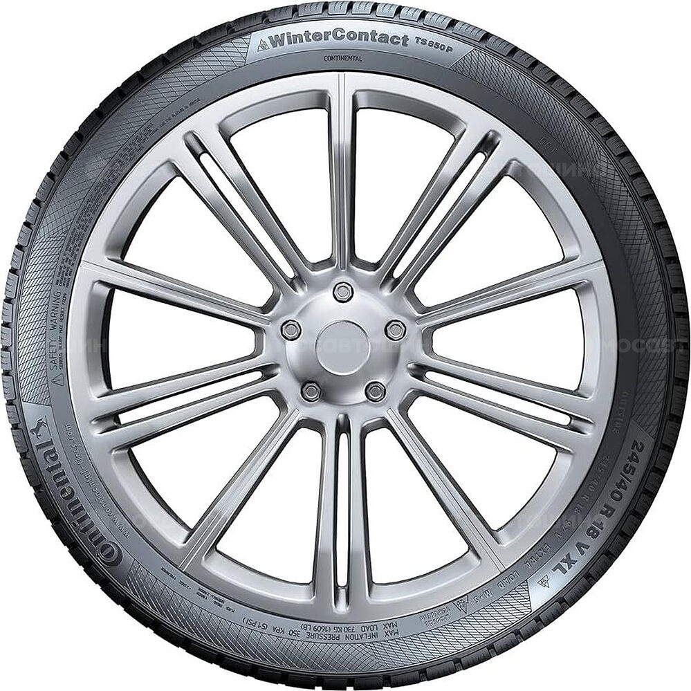 Вид сбоку Continental ContiWinterContact TS 850P SUV 235/60 R18 103V 