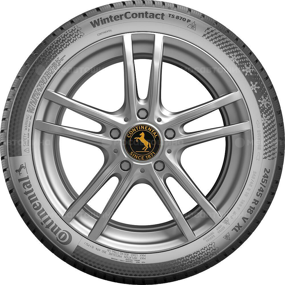 Side view Continental ContiWinterContact TS 870 P 215/65 R17 99T 