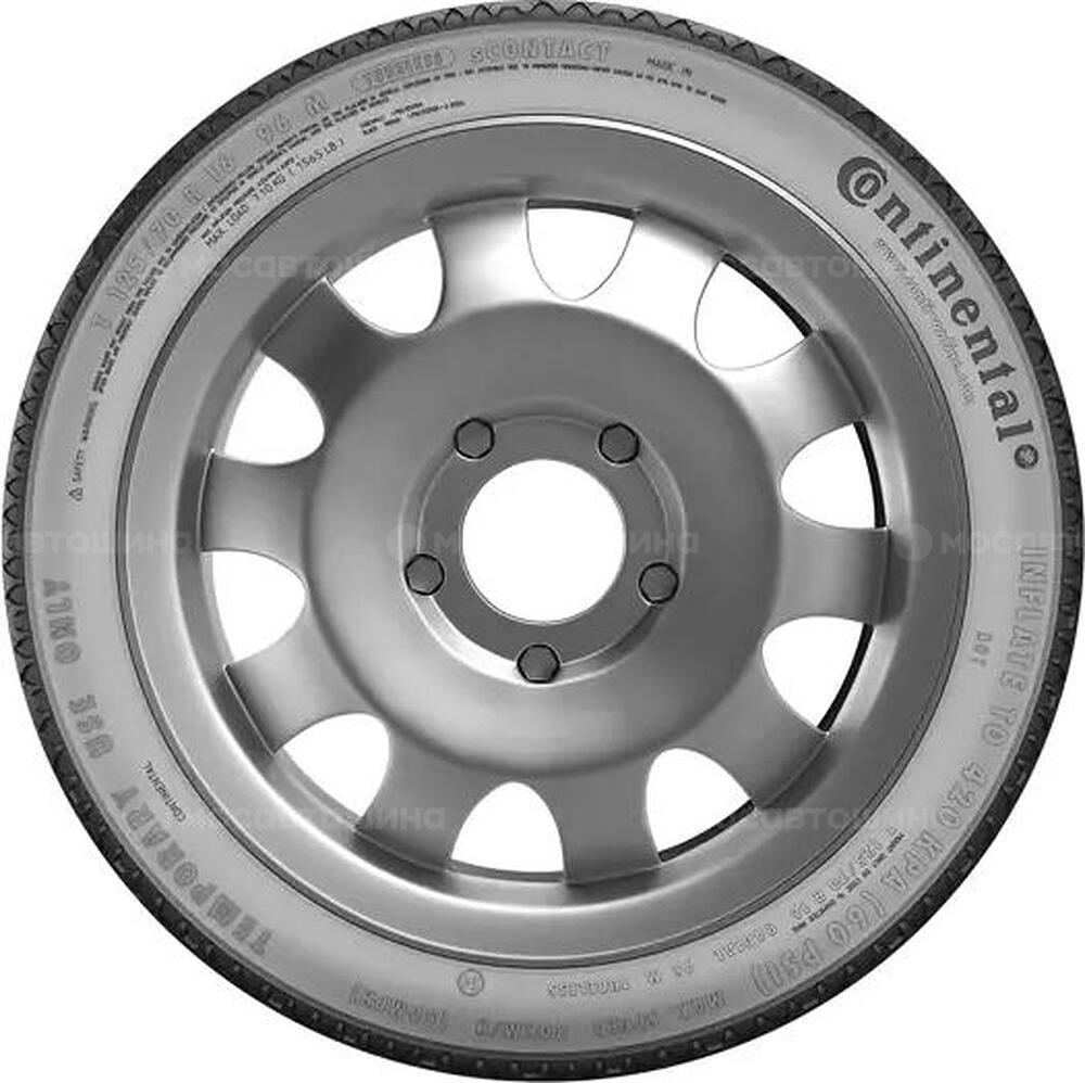 Side view Continental Scontact 125/70 R16 96M