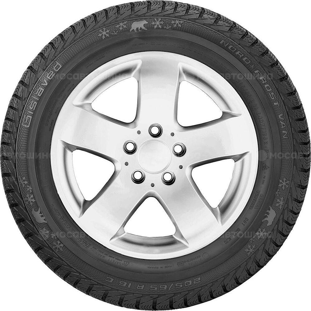 Side view Gislaved Nord Frost VAN 215/75 R16C 113/111R