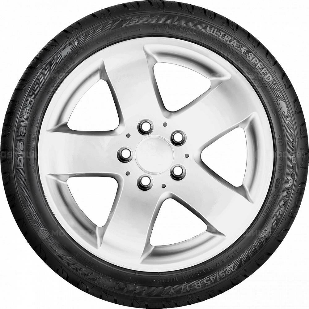Side view Gislaved Ultra Speed 205/60 R16 92H