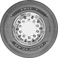 Goodyear KMAX T 245/70 R19,5 141/140J 3PMSF (Прицепная ось)