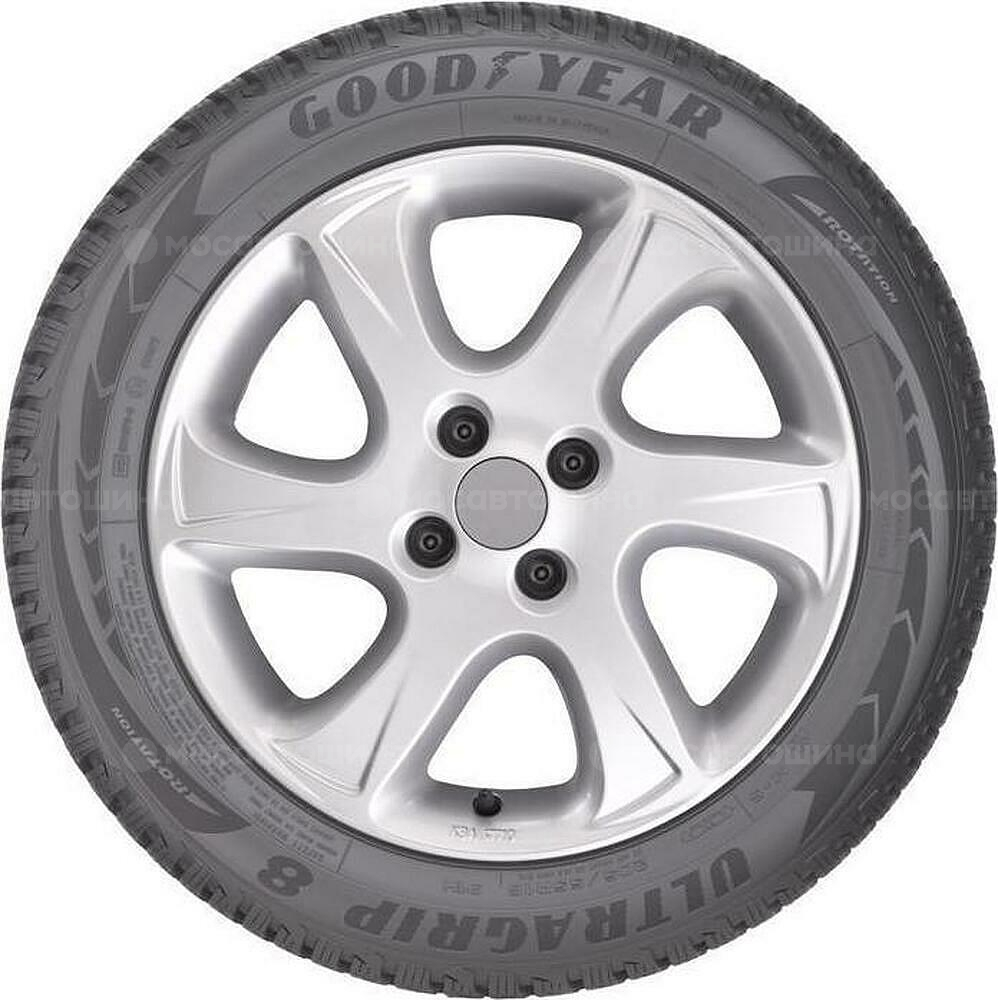 Side view Goodyear UltraGrip 8 205/55 R16 91H