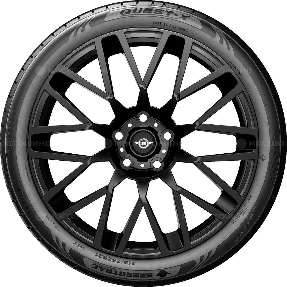 Side view Greentrac Quest-X 275/35 ZR21 103Y XL