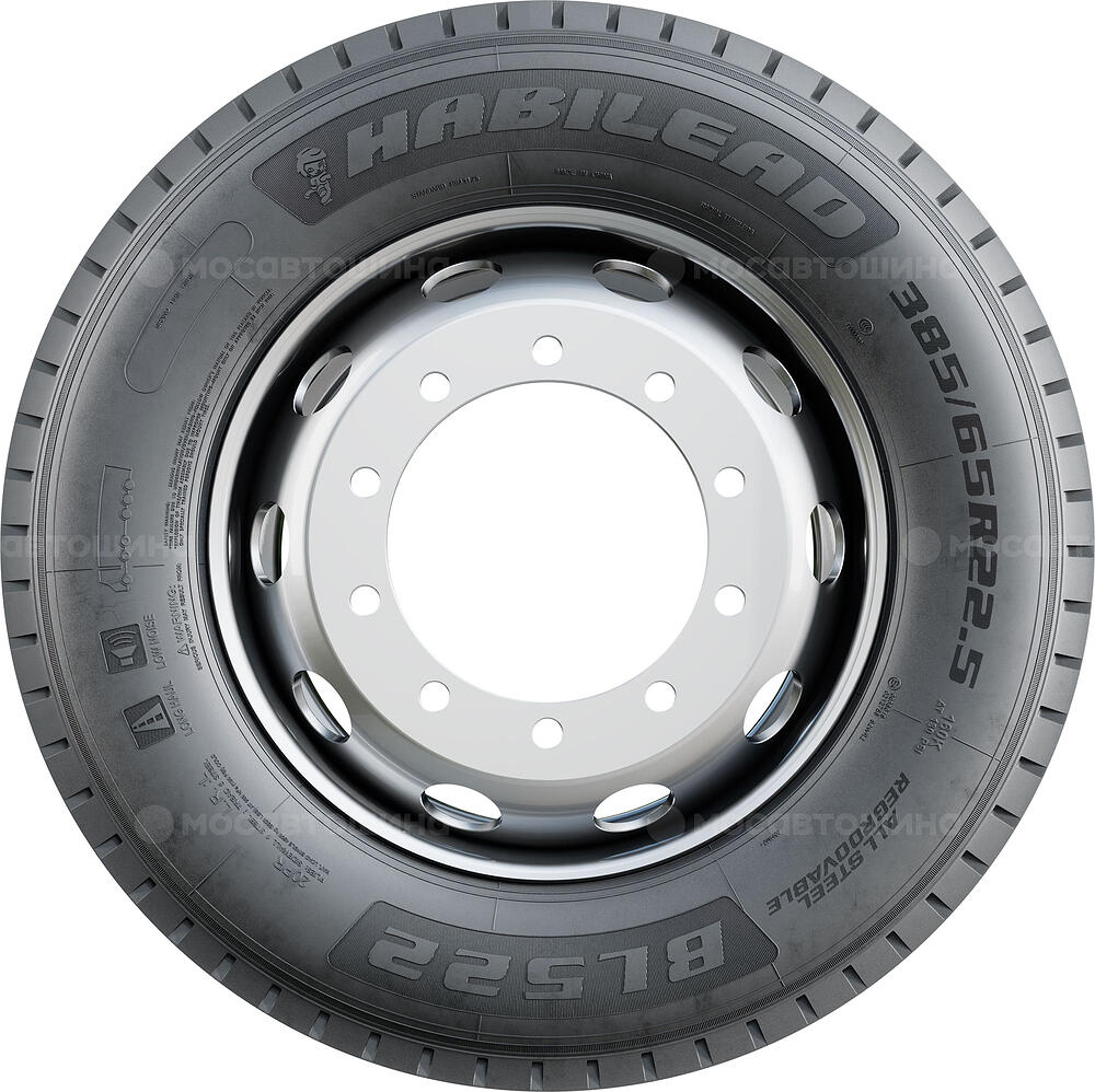 Side view Habilead BL522 385/55 R22,5 160K (Прицепная ось)