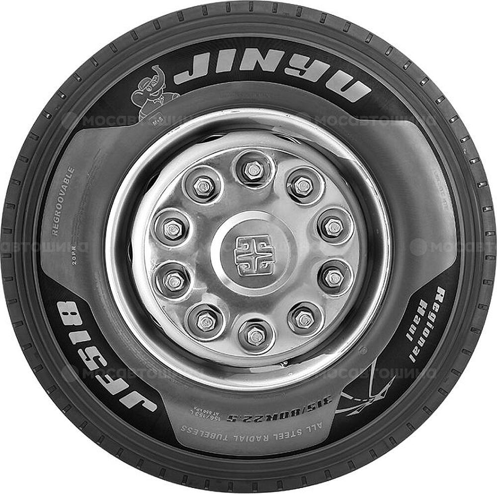 Side view Jinyu JF518 315/80 R22,5 156/153L