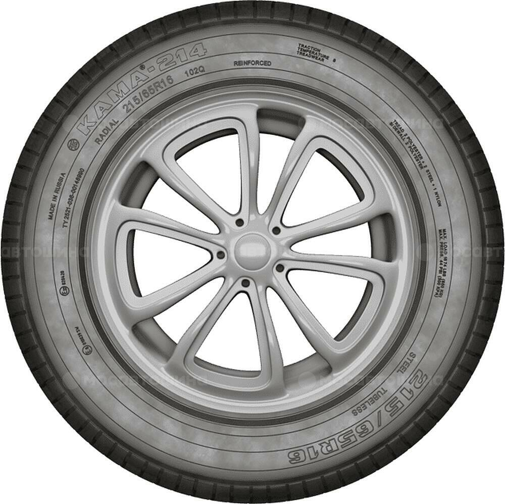 Side view Кама 214 215/65 R15 100Q 