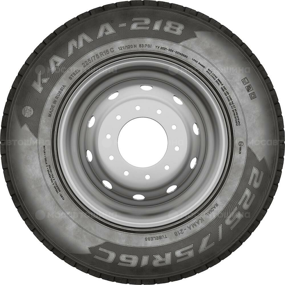 Side view Кама 218 225/75 R16C 121/120N