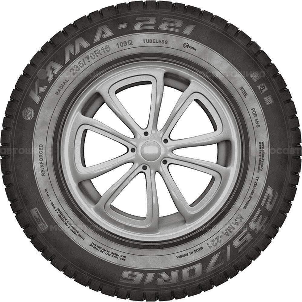 Side view Кама Евро 221 235/70 R16 109Q 