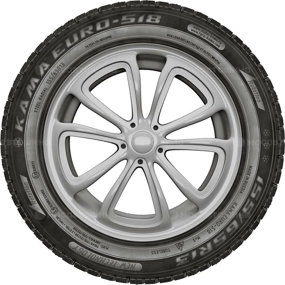 Side view Кама Евро 518 155/65 R13 82T
