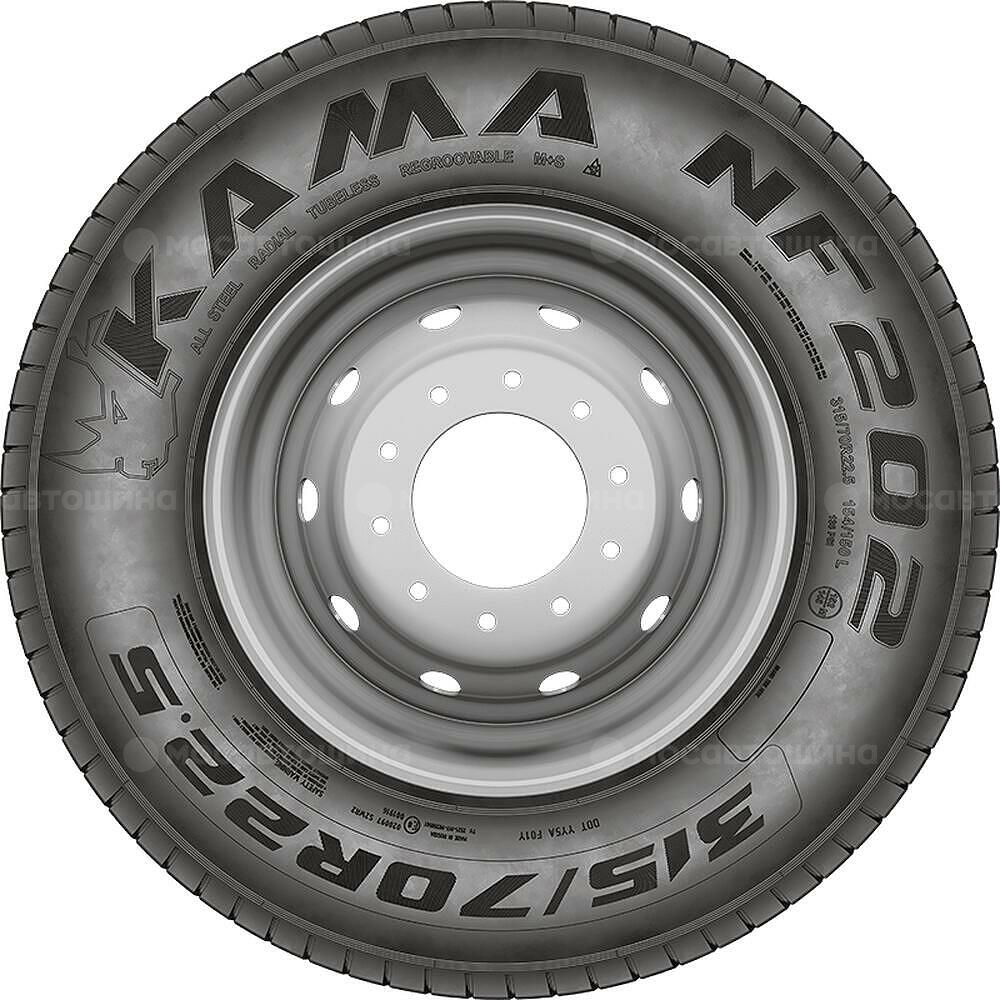 Side view Кама NF 202 315/60 R22,5 152/148L (Рулевая ось)