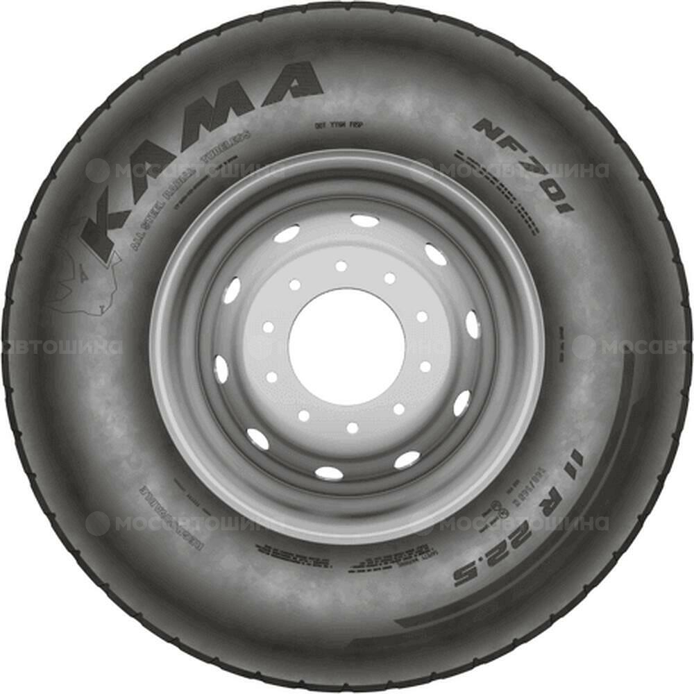 Side view Кама NF 701 11x22,5 148/145K (Рулевая ось)