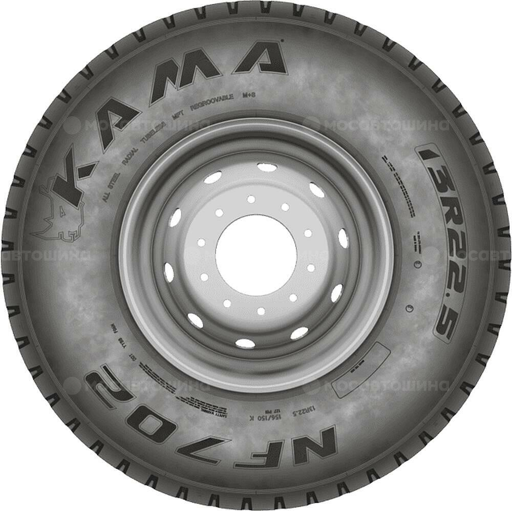 Side view Кама NF 702 315/80 R22,5 156/150K (Рулевая ось)