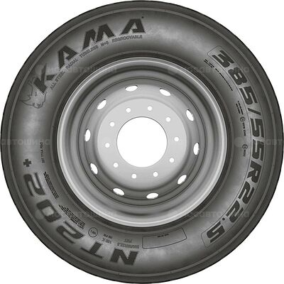 Кама NT 202+ 385/55 R22,5 160K (Прицепная ось)