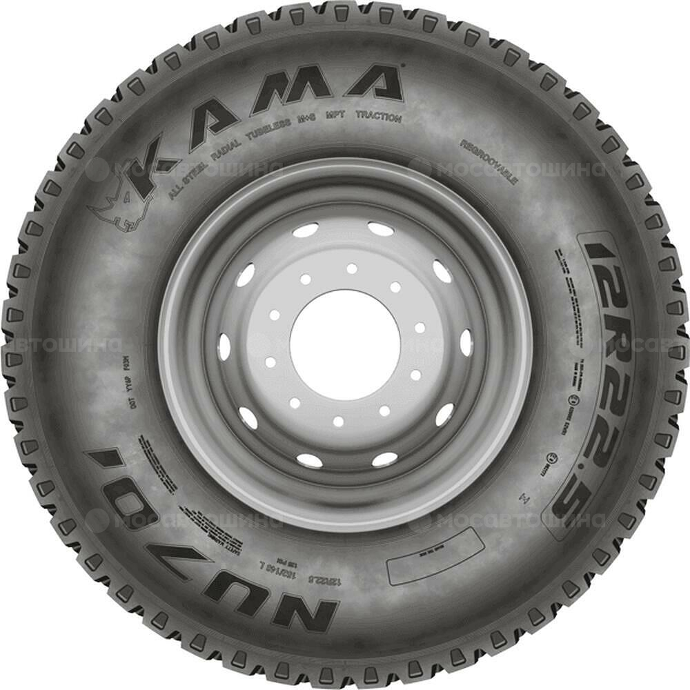 Side view Кама NU 701 315/80 R22,5 156/150K (Универсальные)