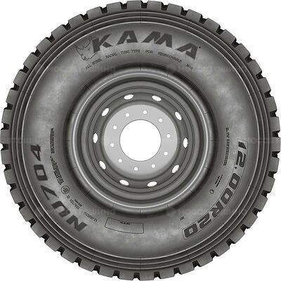 Кама NU 704 315/80 R22,5 (Универсальные)