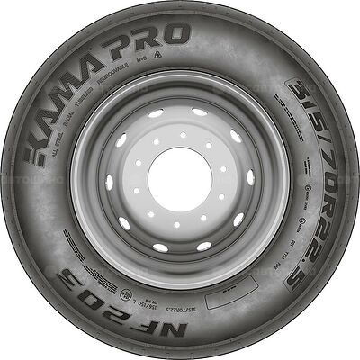 Кама NF 203 PRO 315/80 R22,5 156/150L (Рулевая ось)